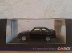 Ford Escort Mk4 Xr3 zwart Corgi Vanguards 1:43 (incl ovp), Hobby en Vrije tijd, Modelauto's | 1:43, Ophalen of Verzenden, Zo goed als nieuw