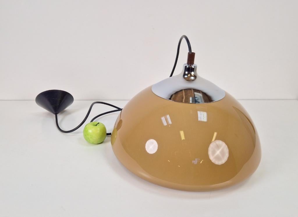Vintage cosack leuchten germany dome hanglamp space age, N, Vintage, Ophalen of Verzenden, N