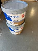 SIGMA MUURVERF 15 liter, Ophalen, Zo goed als nieuw, Wit