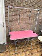 Trimtafel voor honden - Groot, roze, Ophalen, Zo goed als nieuw
