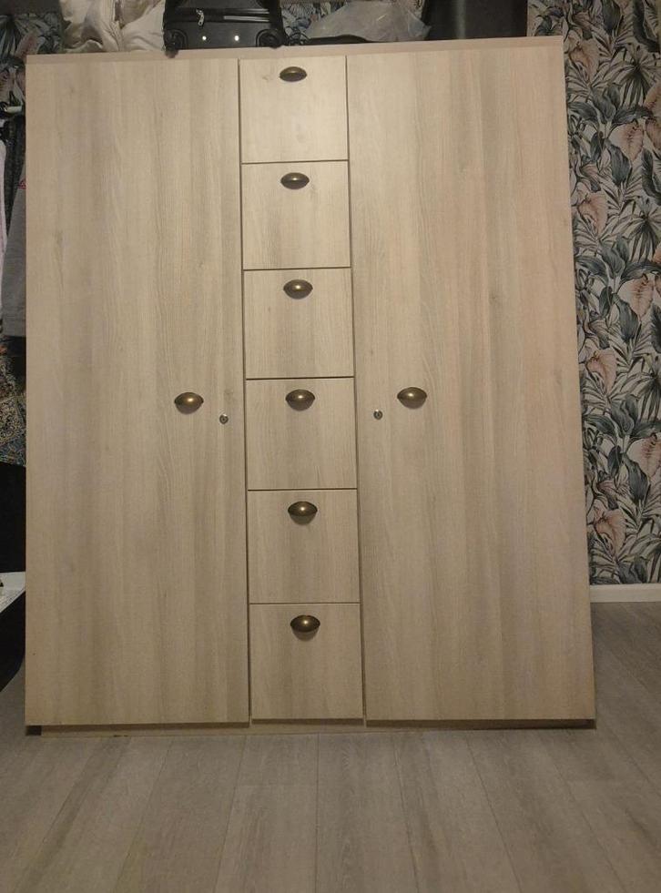 Kledingkast, Huis en Inrichting, Kasten | Kledingkasten, Gebruikt, 150 tot 200 cm, 100 tot 150 cm, 50 tot 75 cm, Met lade(s), Met deur(en)