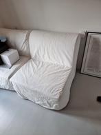 Ikea Lycksele  slaapbank, met dikste matras., Huis en Inrichting, 190 cm of minder, 80 cm, Crème, Eenpersoons