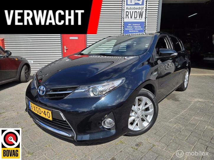 Toyota Auris 1.8 Hybrid Lease+ Panonorama dak -Navi, Auto's, Toyota, Bedrijf, Te koop, Auris, ABS, Achteruitrijcamera, Airbags