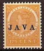 Ned-Indie NVPH nr 73 postfris Opdruk Java 1908, Postzegels en Munten, Postzegels | Nederlands-Indië en Nieuw-Guinea, Nederlands-Indië