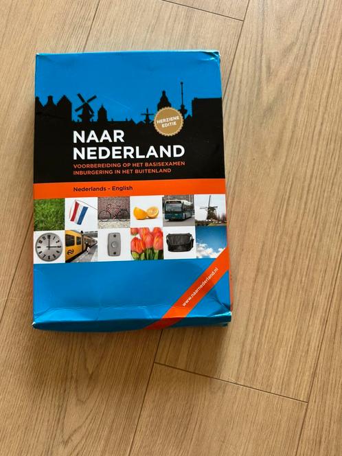 Naar Nederland –voorbereiding op het Basisexamen inburgering, Boeken, Schoolboeken, Nieuw, Nederlands, Overige niveaus, Ophalen of Verzenden