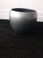 Aardewerk pot 30 cm donkergrijs, Ophalen