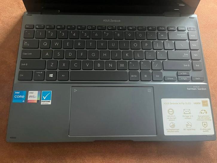 Asus Zenbook 14 Flip OLED - Zo goed als nieuw!, Computers en Software, Windows Laptops, Zo goed als nieuw, 14 inch, SSD, 2 tot 3 Ghz