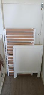 Ledikant wit, Ophalen, Gebruikt, Minder dan 140 cm, Matras