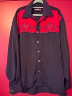 Country western blouse  rodeo wear, Ophalen of Verzenden, Zo goed als nieuw, Halswijdte 43/44 (XL)