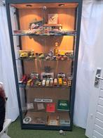 zeer mooie vitrine kast met licht zie foto's, Ophalen, 50 tot 100 cm, Zo goed als nieuw, 150 tot 200 cm