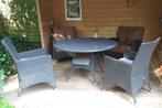 tuinmeubel set [loungestoelen en eettafelset//of in delen], Ophalen, 4 zitplaatsen, Bijzettafel, Zo goed als nieuw