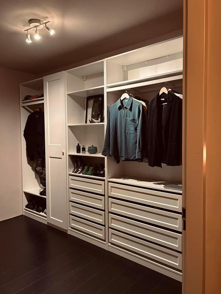 Ikea Pax kledingkast, Huis en Inrichting, Kasten | Kledingkasten, Zo goed als nieuw, 200 cm of meer, 25 tot 50 cm, Met lade(s)