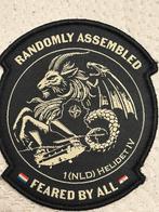 Embleem 298 SQN 1(NLD) Helidet IV Chinook, Verzamelen, Verzenden, Luchtmacht, Nederland, Embleem of Badge