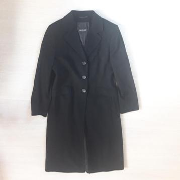 Basler zwarte, 100% cashmere, lange jas maat 38 beschikbaar voor biedingen
