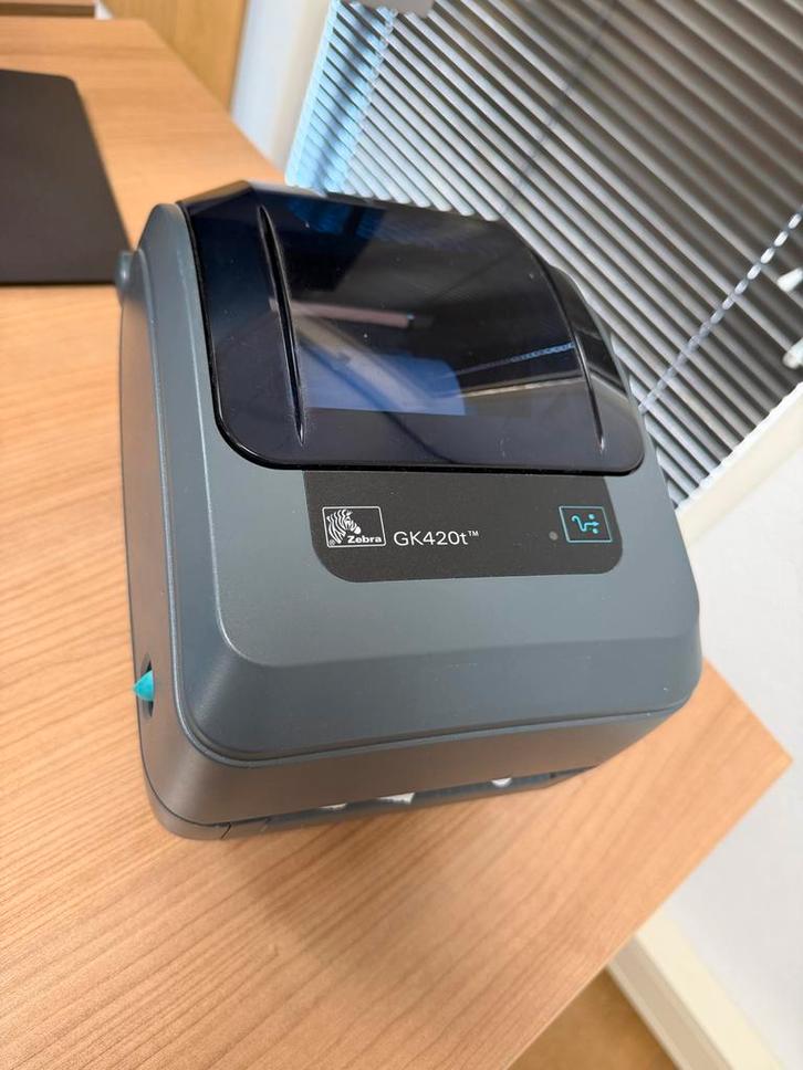 Zebra GK420t Labelprinter - Gebruikt, Goed!, Computers en Software, Labelprinters, Gebruikt, Ophalen of Verzenden