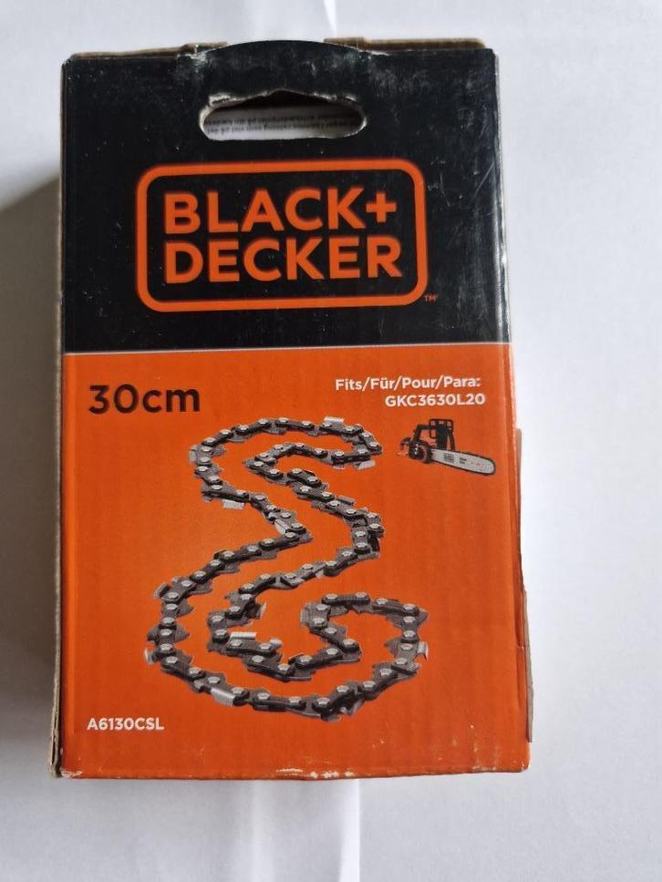 Black en Decker ketting – 30cm, nieuw., Doe-het-zelf en Verbouw, Gereedschap | Machine-onderdelen en Toebehoren, Nieuw, Ophalen of Verzenden