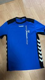 Hummel sportshirt L – Koning Willem II College, Maat 52/54 (L), Blauw, Ophalen of Verzenden, Zo goed als nieuw
