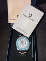 Pagani Design GMT Automatic, Sieraden, Tassen en Uiterlijk, Horloges | Heren, Overige merken, Staal, Polshorloge, Ophalen of Verzenden