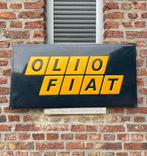 Oliofiat reclame, Ophalen of Verzenden, Gebruikt, Reclamebord