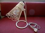 2 Bureau spiraal lampen jaren 60, Verzenden, Gebruikt, Metaal, Vintage