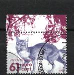 gestempelde zegel. jaar 2004: vos, Ophalen of Verzenden, Na 1940, Gestempeld