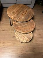 Mooie salon 3 in 1 tafel, Ophalen, Rond, 50 tot 100 cm, Zo goed als nieuw