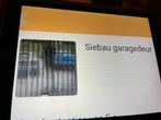 Stalen garagedeur, Doe-het-zelf en Verbouw, Deuren en Horren, Garagedeur, Ophalen of Verzenden, Zo goed als nieuw, 120 cm of meer