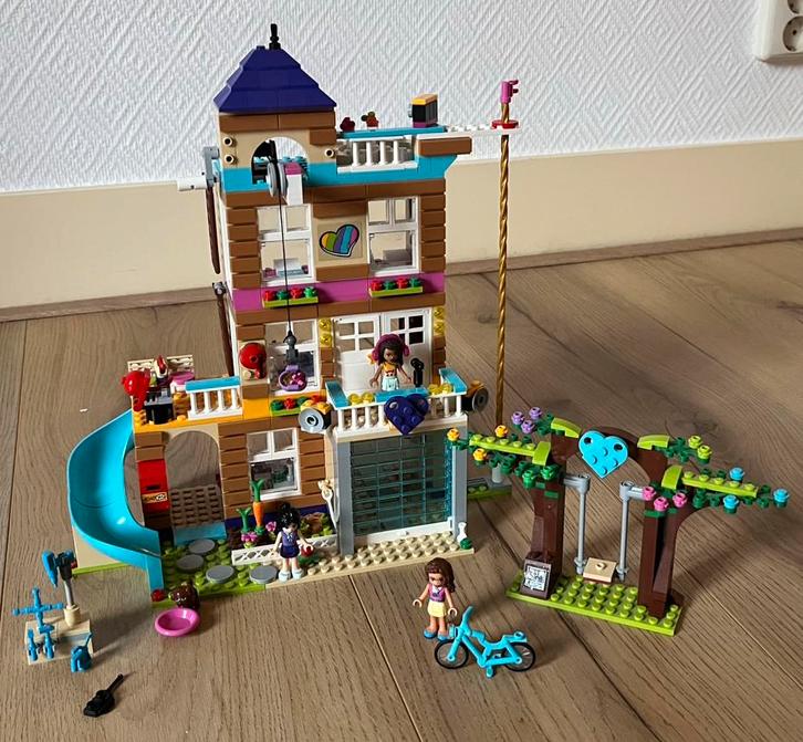 Lego Friends 41340 Vriendschapshuis, Kinderen en Baby's, Speelgoed | Duplo en Lego, Gebruikt, Lego, Complete set, Ophalen of Verzenden