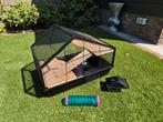 Prachtige hamsterkooi!, Dieren en Toebehoren, Kooi, Gebruikt, Minder dan 75 cm, Hamster