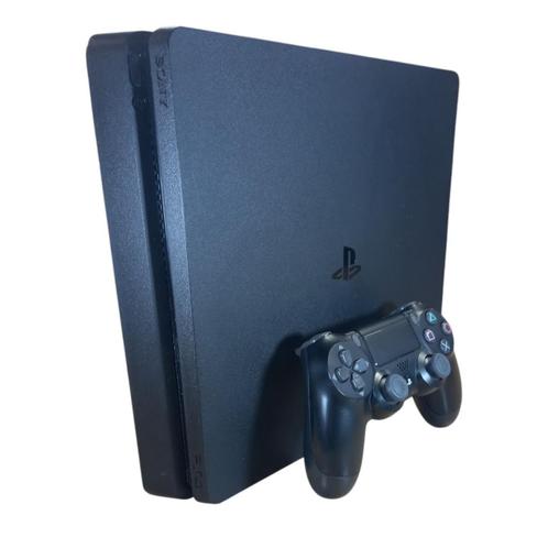 PlayStation 4 Slim Console 1TB Incl. Controller, Spelcomputers en Games, Spelcomputers | Sony PlayStation 4, Zo goed als nieuw