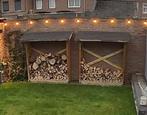 Houthok / Houtopslag (Twee Stuks), Tuin en Terras, Ophalen, Gebruikt, Hout, Overige typen