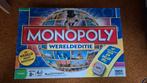 Monopoly Wereld Editie - Compleet, 2x gespeeld, Hobby en Vrije tijd, Gezelschapsspellen | Bordspellen, Vijf spelers of meer, Ophalen of Verzenden
