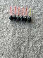 adv 62 / NIEUW set 6 inline dobbers JD FLOAT 1,00gr, Watersport en Boten, Hengelsport | Witvissen, Ophalen of Verzenden, Nieuw