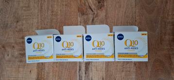 4 x Nivea Q10 anti rimpel spf 30 nieuw dagceme  beschikbaar voor biedingen