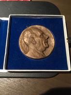 BRONZEN PLAQUETTE (PENNING) HJ VAN DOORNE DAF, Ophalen, Brons, Nederland