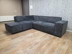 GRATIS LEVERING | ZGAN Modern Antraciet Hoekbank, Info@banxtel.nl, Hoekbank, Ophalen of Verzenden, Zo goed als nieuw