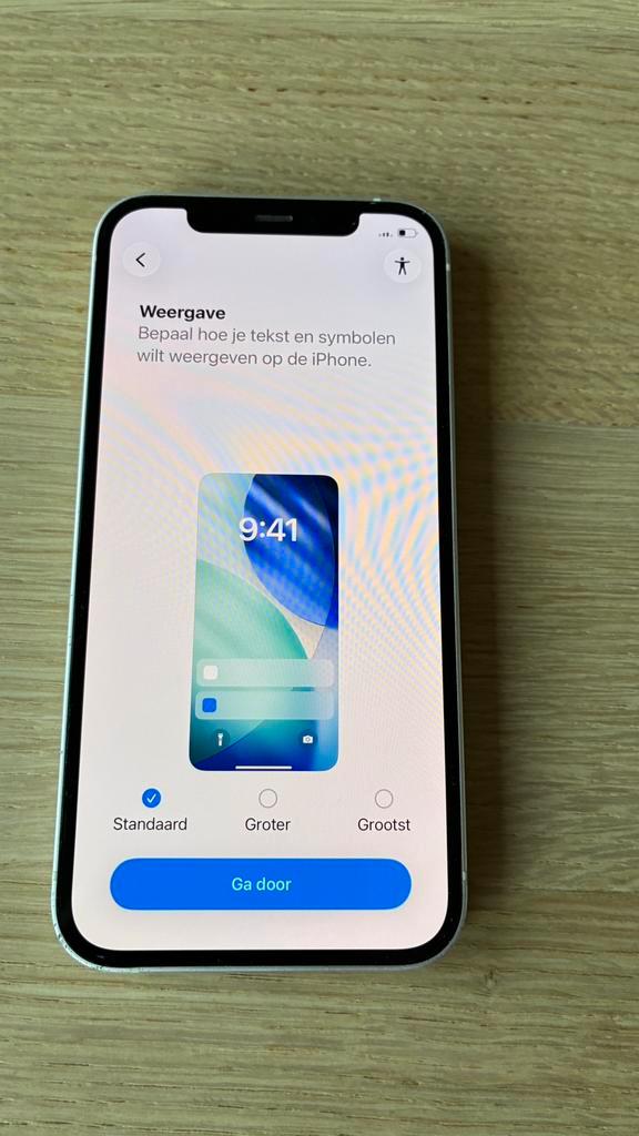 Nette iPhone 12, wit, 128Gb, incl 7 hoesjes, Telecommunicatie, Mobiele telefoons | Apple iPhone, Zo goed als nieuw, 128 GB, Zonder abonnement