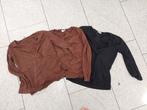 3 voedingsshirts maat M, Maat 38/40 (M), Zwart, Carnwell, Gedragen