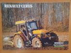 Folder Renault Ceres tractoren, Ophalen of Verzenden, Gelezen, Tractor en Landbouw