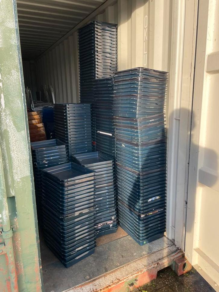 Gratis Partij kunststof bakjes vakjes kratjes, Doe-het-zelf en Verbouw, Kratten en Dozen, Gebruikt, Minder dan 35 cm, Minder dan 40 cm