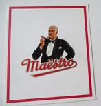Sigaren Etiket    MAESTRO, Verzamelen, Verzenden, Gebruikt, Sigarenbandjes
