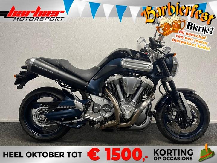 Yamaha MT 01 LEASE VOORDELIG!, Motoren, Motoren | Yamaha, Bedrijf, Naked bike, meer dan 35 kW, 2 cilinders, Motorrijbewijs A