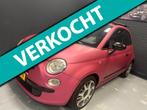 Fiat 500 1.2 Lounge Pano-dak AUTOMAAT NL NAP Leder Barbie gi, Euro 5, Gebruikt, 1242 cc, Origineel Nederlands
