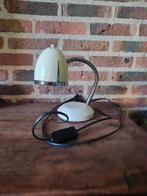 Tafellamp, kap met spotlook chroom/eierschaal, Huis en Inrichting, Lampen | Tafellampen, Ophalen of Verzenden, Gebruikt, Minder dan 50 cm