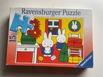 Ravensburger Puzzel Nijntje Kinderpuzzel Puzzeltje 15 stukje, Ophalen of Verzenden, 10 tot 50 stukjes, Zo goed als nieuw
