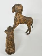 Bronzen urn voor hond, Antiek en Kunst, Antiek | Koper en Brons, Ophalen of Verzenden