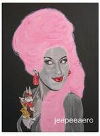 Amy Winehouse schilderij, Ophalen of Verzenden, Poster, Artwork of Schilderij