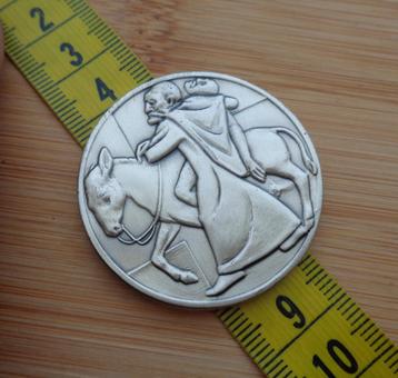 zilveren penning/medaille [258] beschikbaar voor biedingen