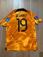Nederland Thuisshirt 2022 – Weghorst #19 – Maat L, Maat L, Ophalen of Verzenden, Zo goed als nieuw, Shirt