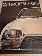 1971 introductie folder Citroën GS Nederlands GS 1015 1220, Ophalen of Verzenden, Zo goed als nieuw, Citroën
